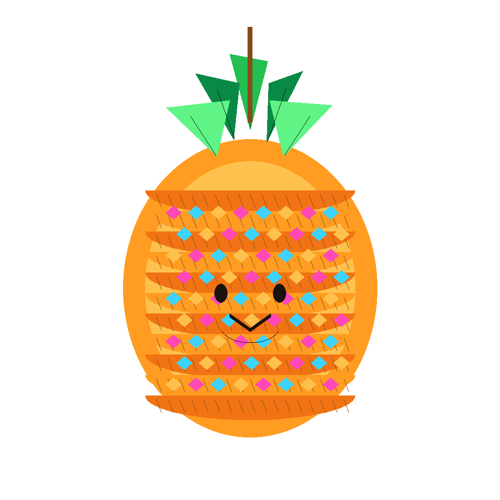 Ananas-Piñata